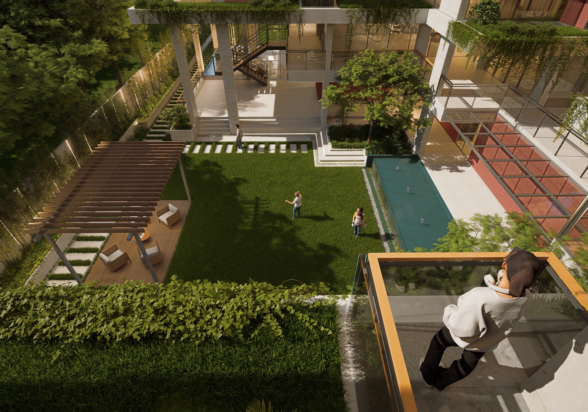 Central Courtyard 2